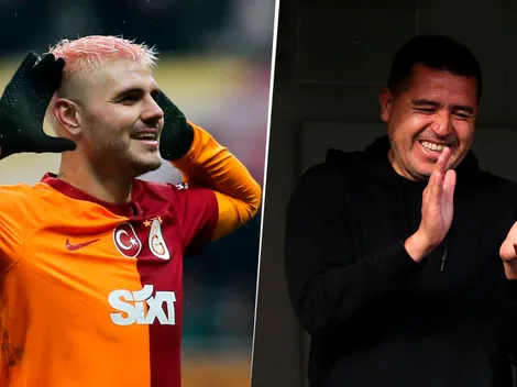 Icardi habló de Riquelme y enloqueció a los hinchas de Boca: "¿Triple nueve dijeron?"