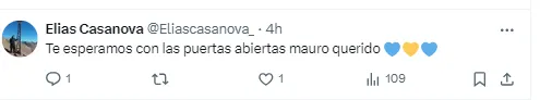 la reacción de los hinchas de boca a la declaración de Icardi.