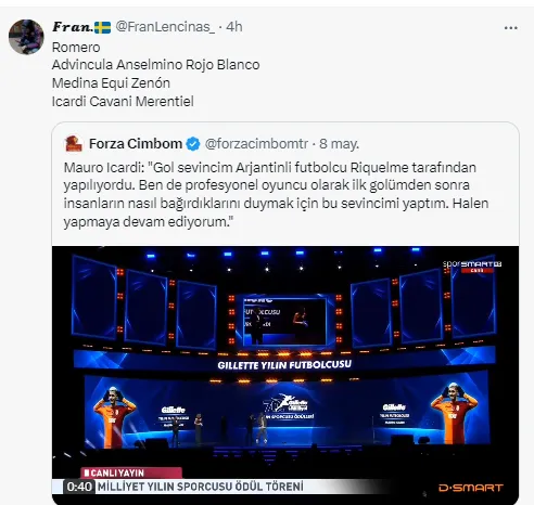 la reacción de los hinchas de boca a la declaración de Icardi.