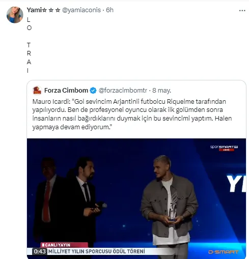 la reacción de los hinchas de boca a la declaración de Icardi.