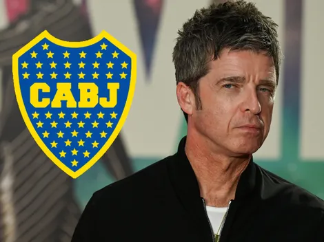 ¿De Boca? El detalle en una foto de Noel Gallagher que enloqueció a los hinchas