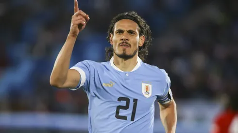 Edinson Cavani en la Selección de Uruguay