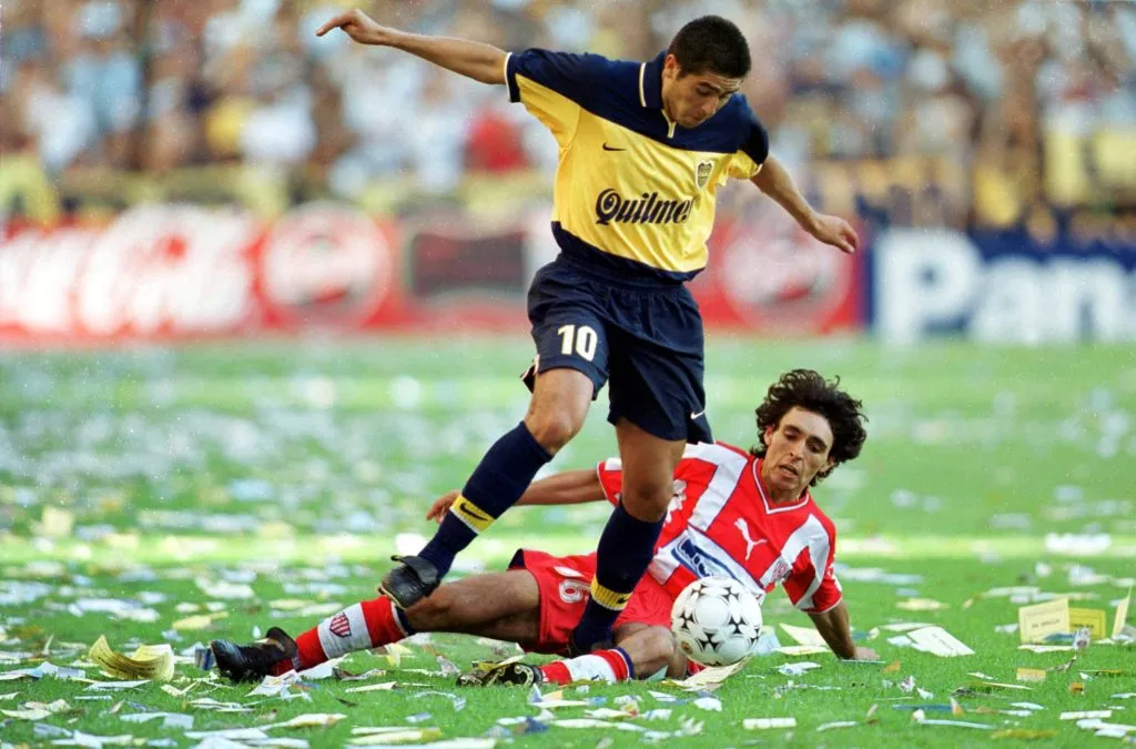 Riquelme en Boca Juniors (Imago)