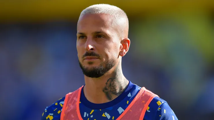 ¿Se va o se queda? El futuro de Benedetto en Boca es incierto.