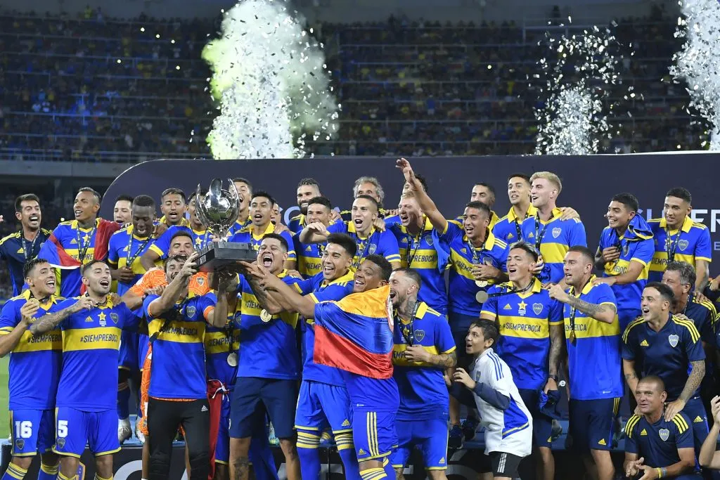 Boca campeón de la Supercopa Argentina 2022 vs. Patronato (Getty Images)