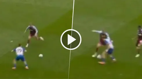 El caño del Colo Barco en Brighton vs. Aston Villa