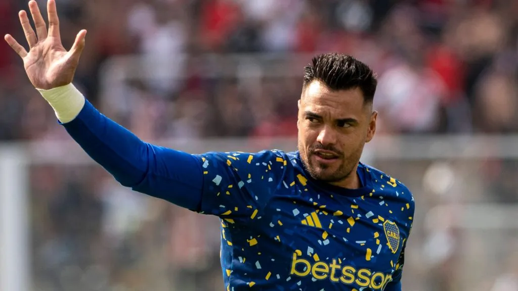 Chiquito Romero, el arquero titular del Xeneize. (Imago)