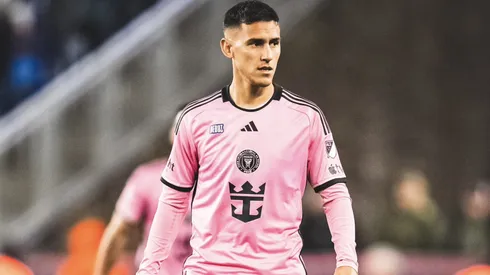 Matías Rojas, en Inter Miami.