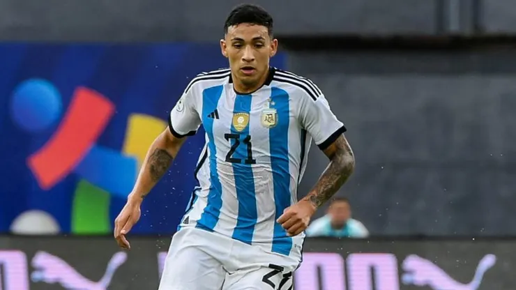 Equi Fernández jugó el Preolímpico con la Selección Sub 23 en enero.