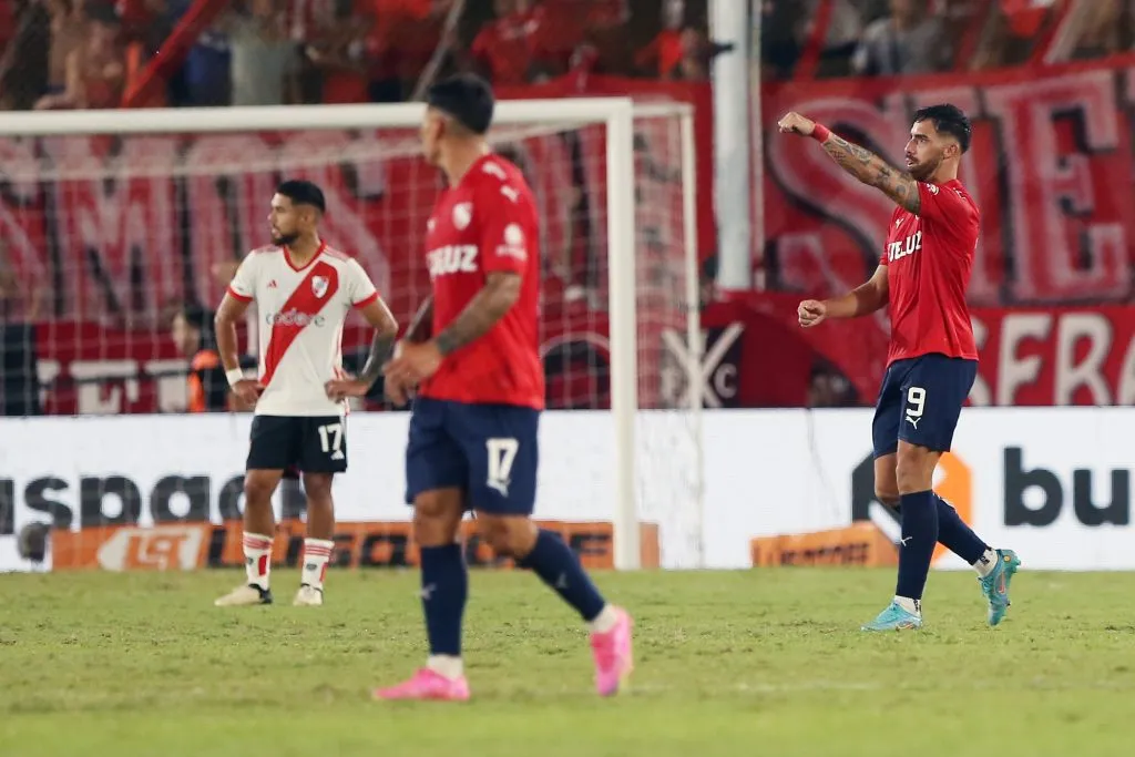 El gol de Ávalos en Independiente. (Getty)