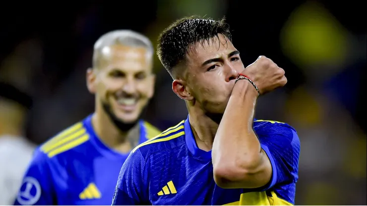 Aaron Anselmino, jugador de Boca