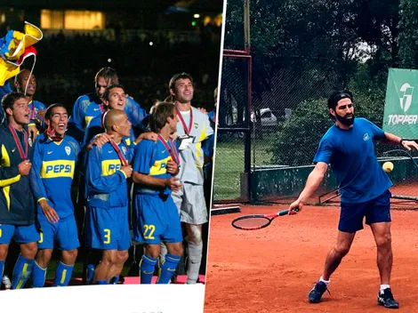 Franco Cángele cambió de deporte: de multicampeón con Boca a jugar torneos de tenis