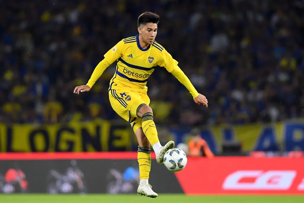 Pol Fernández en Boca (Getty Images)
