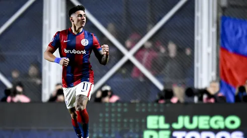 Adam Bareiro, delantero de San Lorenzo