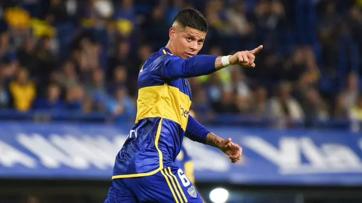 Marcos Rojo, capitán de Boca