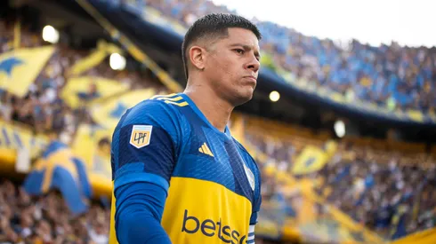 Rojo, tocado antes del partido vs. Trinidense. Foto: Imago