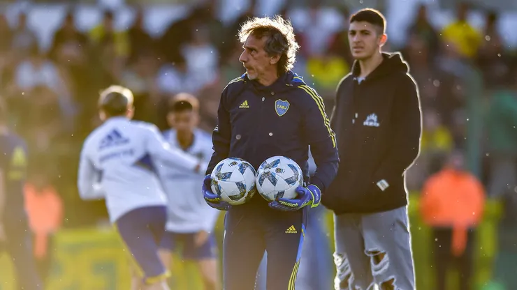 Fernando Gayoso, en Boca.