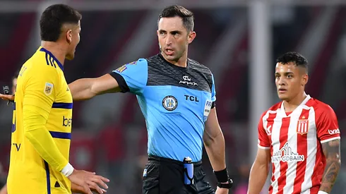 Nasareno Arasa, el árbitro de Boca-Estudiantes.