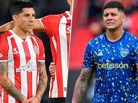 Marcos Rojo fue a buscar a Enzo Pérez al vestuario de Estudiantes tras la derrota de Boca: el motivo