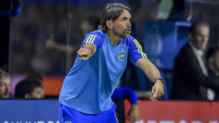 Diego Martínez, entrenador de Boca