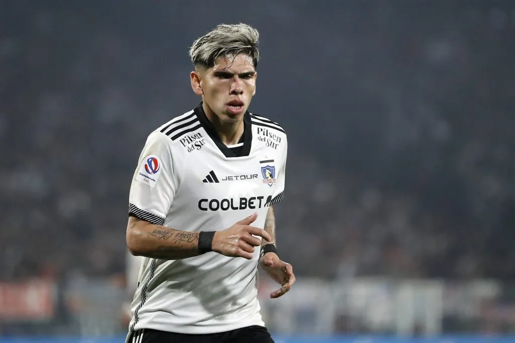 Carlos Palacios, delantero de Colo Colo (Imago)