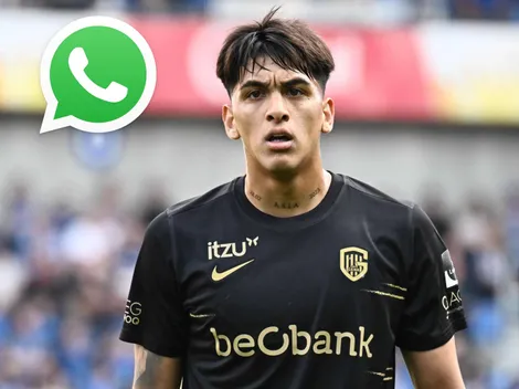 El audio de WhatsApp de Matías Galarza que comprueba sus ganas de jugar en Boca