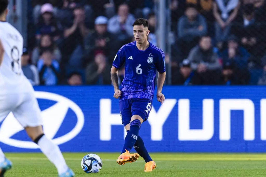 Valentín Gómez, en la Sub 20. (IMAGO)