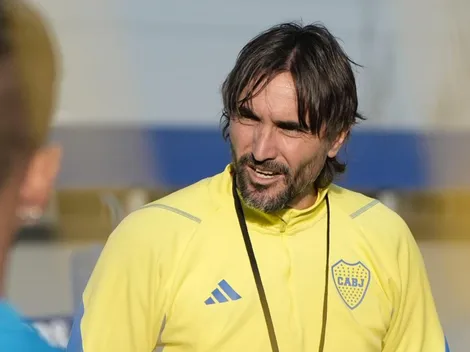 En plena búsqueda de un lateral, la primera decisión que tomó Diego Martínez en la pretemporada de Boca