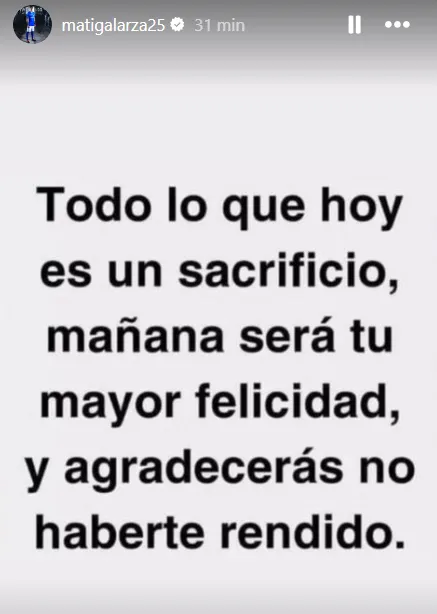 La picante frase de Galarza.