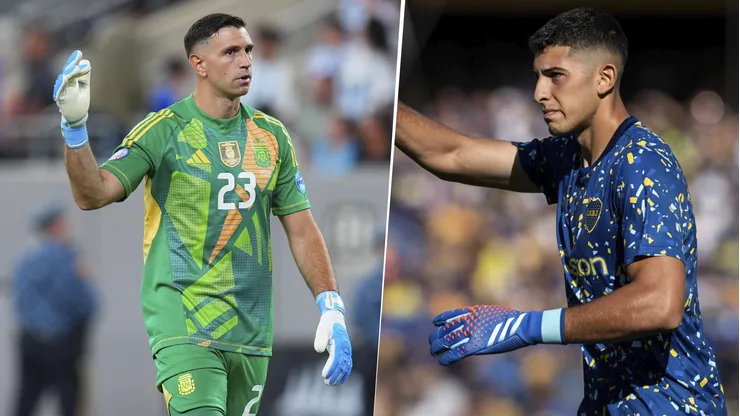 Dibu Martínez y Leandro Brey, arqueros argentinos
