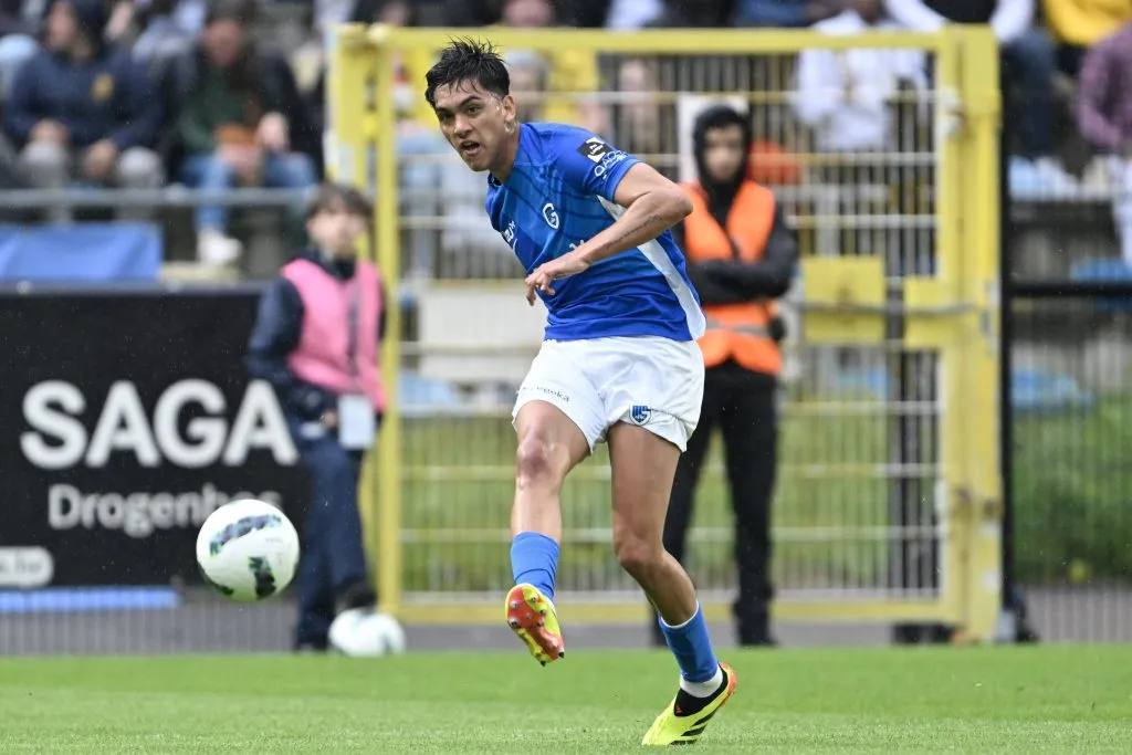 Matías Galarza juega en el Genk de Bélgica. (Imago)