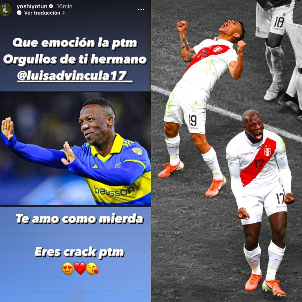 El mensaje e Yotún para Advíncula tras clasificarse a la final de la Copa Libertadores 2023
