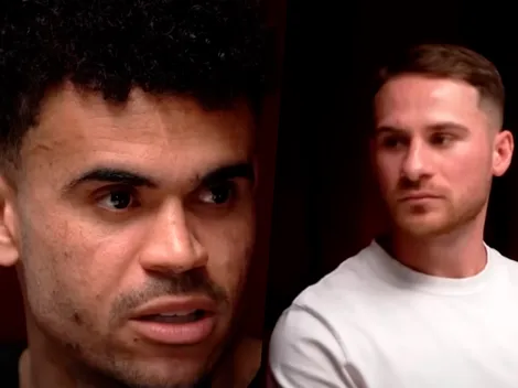 La reacción de Luis Díaz cuando Alexis Mac Allister le dijo que Riquelme era su jugador favorito