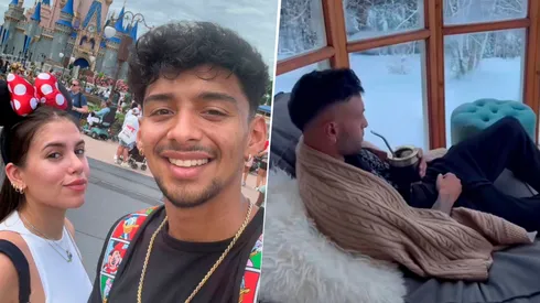 Los jugadores de Boca, de vacaciones.