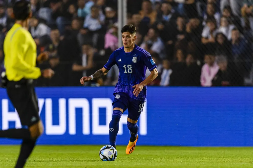 Aguirre, en la Sub 20. (IMAGO)
