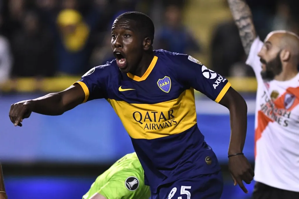 Hurtado, en Boca. (Getty)