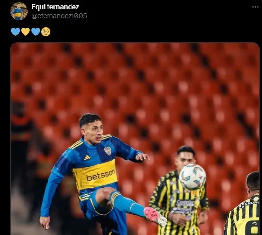 La publicación de Equi Fernández en Twitter