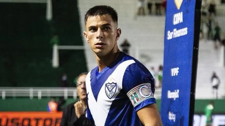 Valentín Gómez, defensor de Vélez