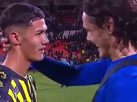 Con mucha pena, un jugador de Almirante Brown no pudo cambiarle la camiseta a Cavani: su explicación