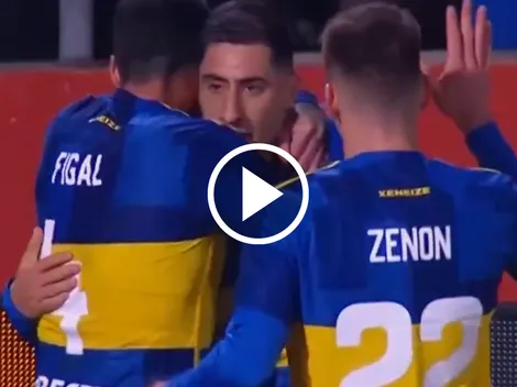 VIDEO | El golazo de Miguel Merentiel para darle la ventaja a Boca ante Almirante Brown