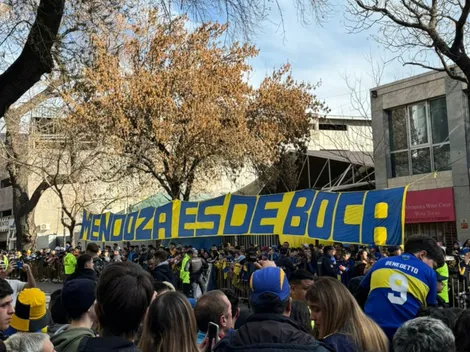 VIDEO | El impactante recibimiento de los hinchas de Boca en Mendoza