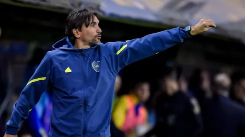 Diego Martínez, entrenador de Boca