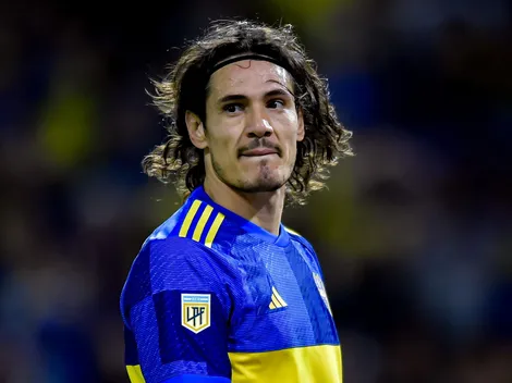 ¿Juega por Copa Argentina? Cavani no terminó la práctica con Boca