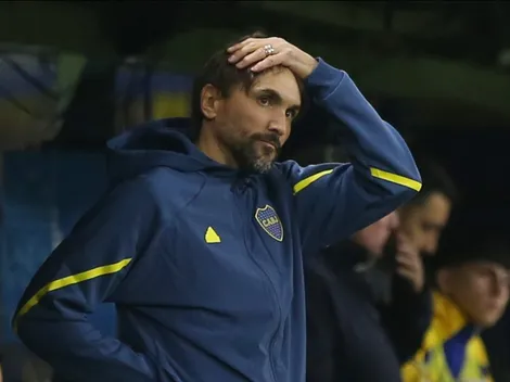 Preocupación en Boca: Jabes Saralegi no pudo terminar la práctica por una molestia