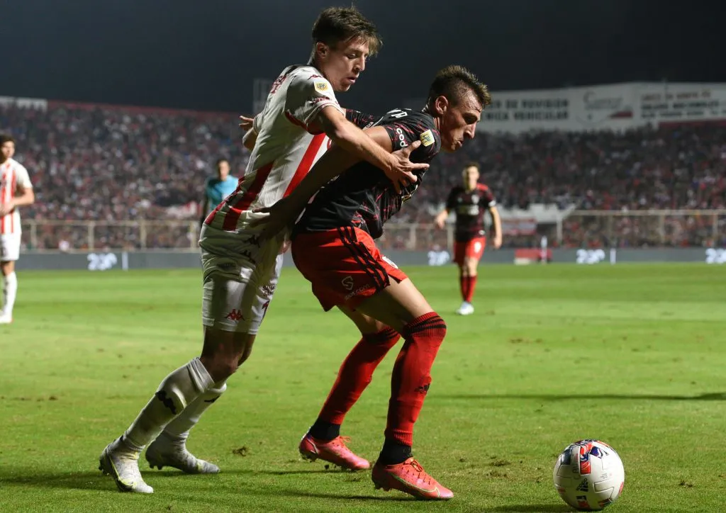 Vera, contra River. (Getty)