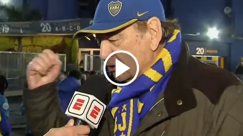 Un hincha de Boca salió a bancar a Demichelis.