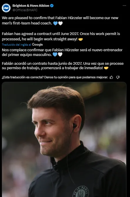 Barco tiene nuevo DT. (Captura)