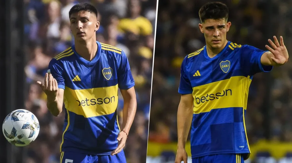 Bullaude y Taborda pueden salir de Boca. (Imago)