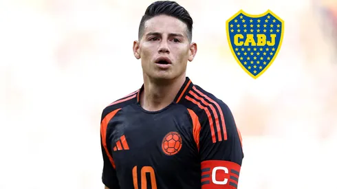 James Rodríguez habló de Boca.