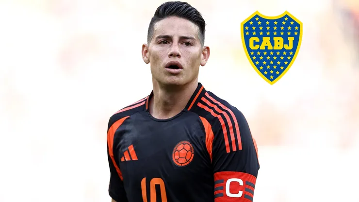 James Rodríguez habló de Boca.